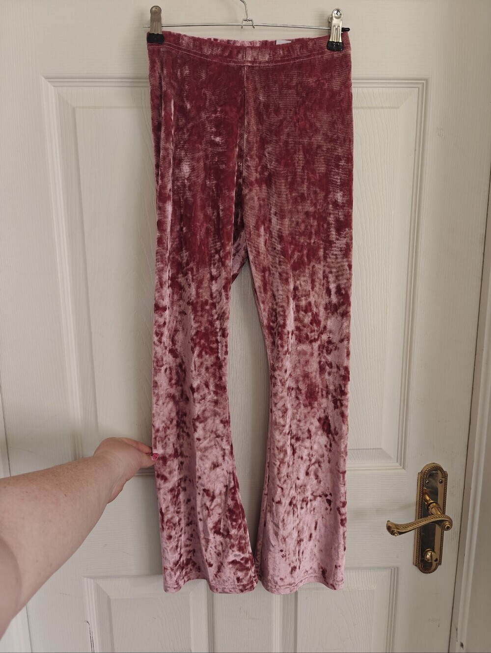 OLD NAVY Girls Fairycore Velvet Pants